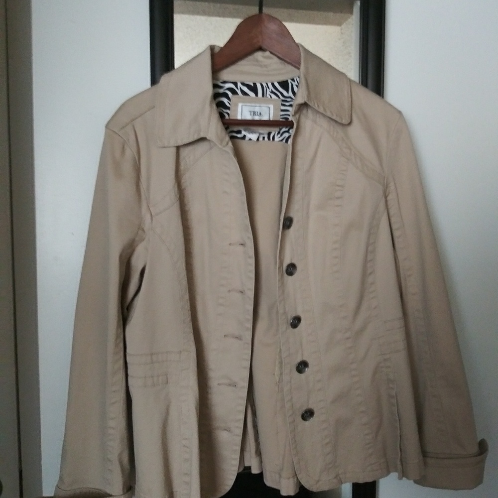 Tan blazer